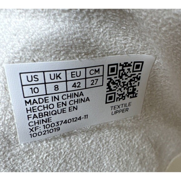 Toms Majorca Platform Espadrille Casual Block Heel Sandals White Canvas Sz 10 - Picture 7 of 12